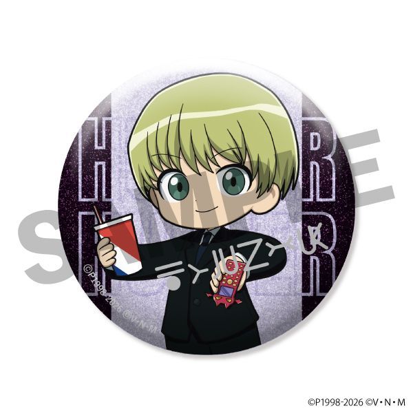 【シャルナーク ドリンクver.】ラメ缶バッジ