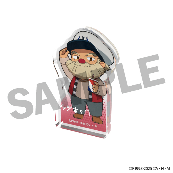 【船長】ダイカットアクリルブロック