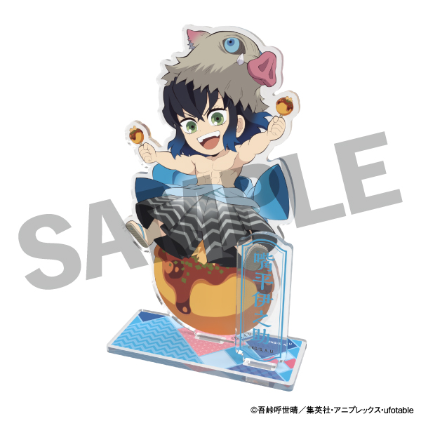 【伊之助】ufotable描き下ろしキャラクターセット+2026年両A面オリジナルカレンダー（セット購入特典集合ステッカー2種＆ブロマイド付き）