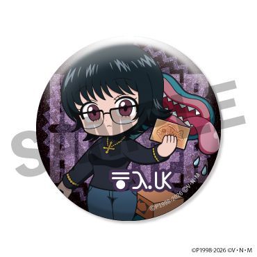 【シズク】ラメ缶バッジ
