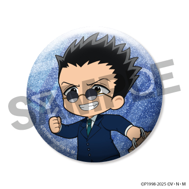 【レオリオ】ラメ缶バッジ