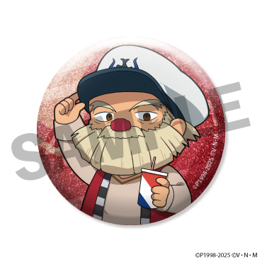 【船長】ラメ缶バッジ