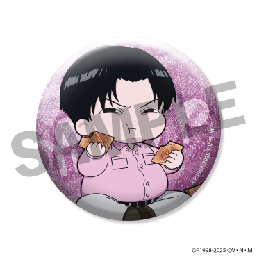 【ミルキ】ラメ缶バッジ