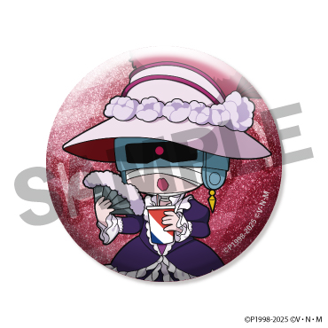 【キキョウ】ラメ缶バッジ