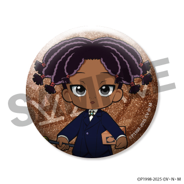 【カナリア】ラメ缶バッジ