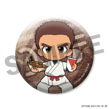 【ズシ】ラメ缶バッジ