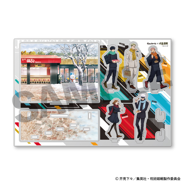 「渋谷事変」コラボメインビジュアルジオラマアクリルスタンド